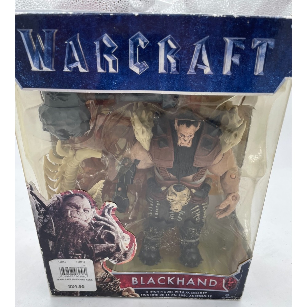 Legendary Jakks World Of‎ Warcraft Movie Blackhand Horde Action Figure 6" 2016
